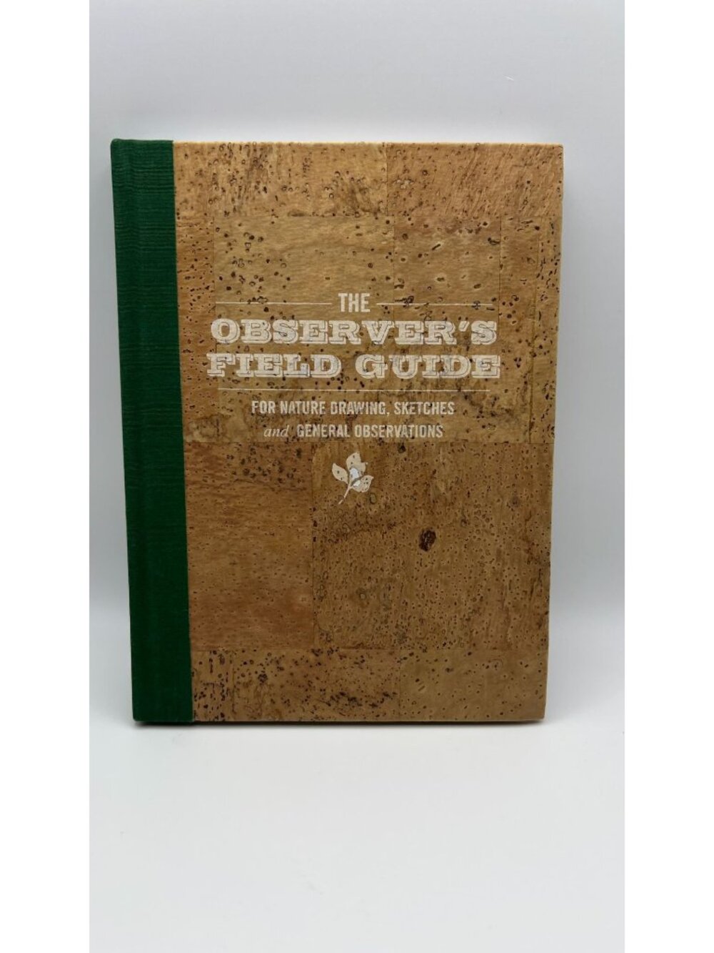 The Observers Field Guide Notebook With Cork Cover & Green Spine For Sketching J